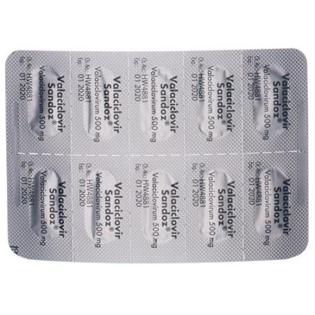 Valaciclovir Sandoz film tablets 500 mg 90 pcs - PrimeCare Global