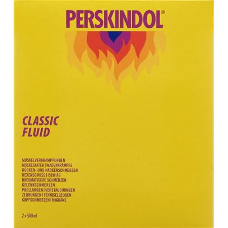 Perskindol Classic Fluid 2 bottles 500 ml - PrimeCare Global