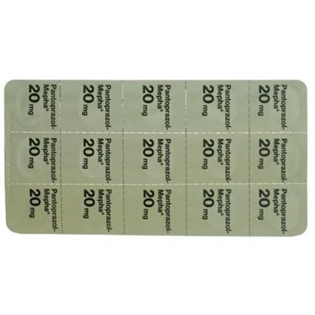 Pantoprazole-Mepha Lactab 20 mg 120 pcs - PrimeCare Global