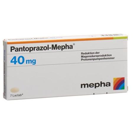 Pantoprazole-Mepha Lactab 40 mg 15 pcs - PrimeCare Global