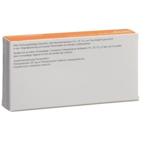 Pantoprazol Helvepharm 20 mg 60 filmtablets - PrimeCare Global