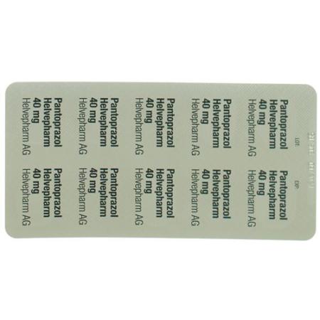 Pantoprazol Helvepharm 40 mg 7 filmtablets - PrimeCare Global