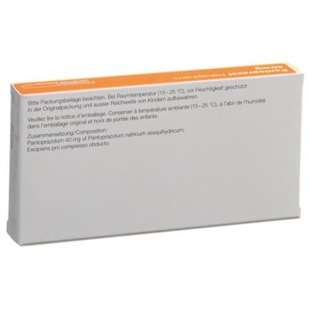 Pantoprazol Helvepharm 40 mg 7 filmtablets - PrimeCare Global