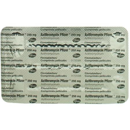 Azithromycin Pfizer Filmtablet 250 mg 6 pcs - PrimeCare Global