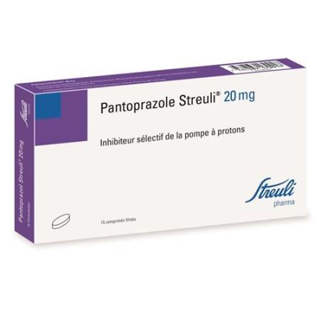 Pantoprazole Streuli film tablets 20 mg 15 pcs - PrimeCare Global