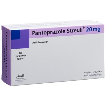 Pantoprazole Streuli film tablets 20 mg 120 pcs - PrimeCare Global