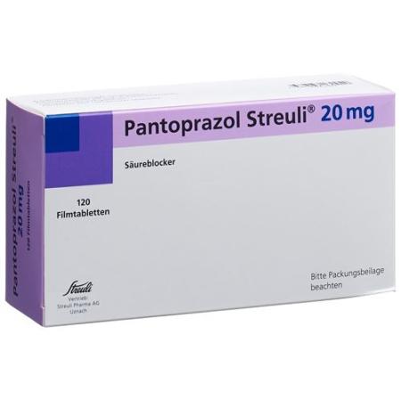 Pantoprazole Streuli film tablets 20 mg 120 pcs - PrimeCare Global