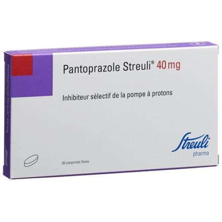 Pantoprazole Streuli film tablets 40 mg 30 pcs - PrimeCare Global