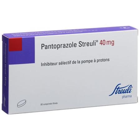 Pantoprazole Streuli film tablets 40 mg 60 pcs - PrimeCare Global