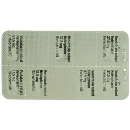 Venlafaxine retard Helvepharm Ret Capsules 37.5 mg 7 pcs - PrimeCare Global