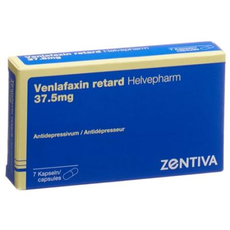 Venlafaxine retard Helvepharm Ret Capsules 37.5 mg 7 pcs - PrimeCare Global