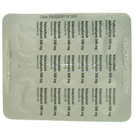 Valaciclovir Helvepharm Filmtabl 500 mg 30 pcs - PrimeCare Global