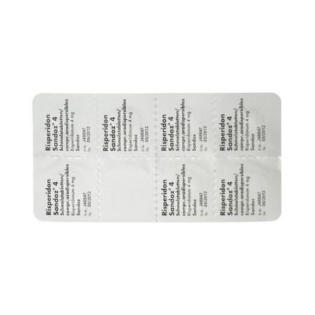 Risperidon Sandoz Melting Tab 4 mg 28 pcs - PrimeCare Global