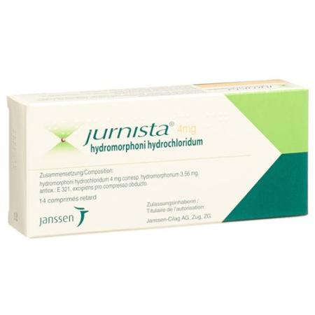 Jurnista 4 mg 14 Retard tablets - PrimeCare Global