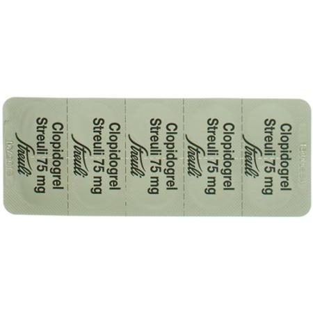 Clopidogrel Streuli film tablets 75 mg 84 pcs - PrimeCare Global