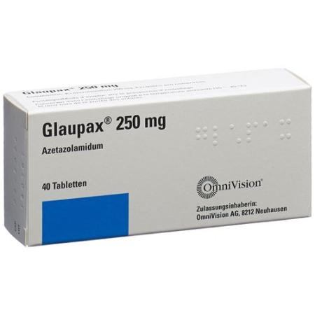 Glaupax Tabl 250 mg 40 pcs - PrimeCare Global