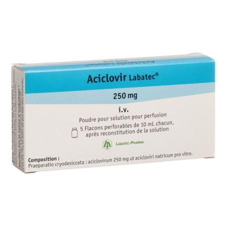 Aciclovir Labatec dry sub 250 mg through 5 pcs - PrimeCare Global
