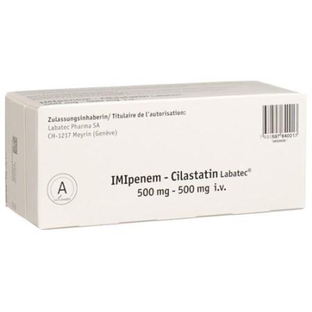 Imipenem-Cilastatin Labatec 500mg/500mg Bottle 10 pcs - PrimeCare Global