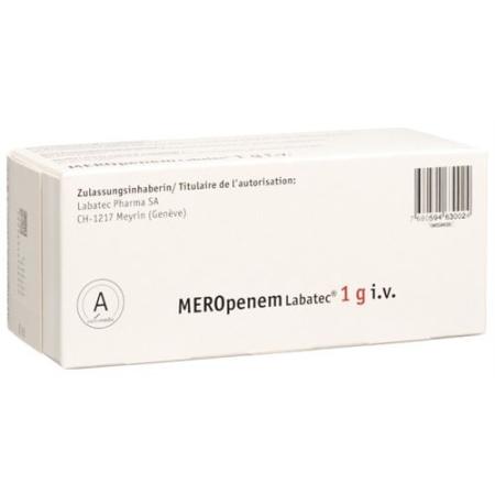 Meropenem Labatec IV Dry sub 1 g for the production of an Inje - PrimeCare Global