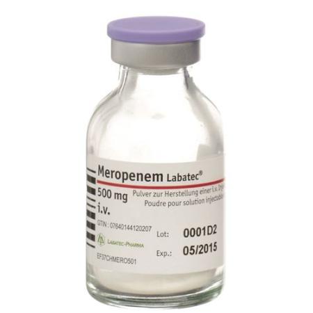 Meropenem Labatec IV Dry sub 500 mg to prepare an I - PrimeCare Global