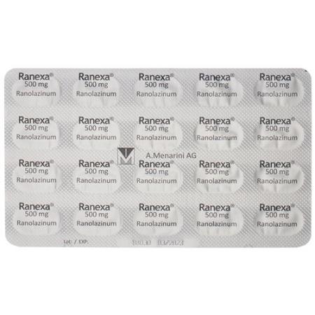 Ranexa Ret Tabl 500 mg 60 pcs - PrimeCare Global