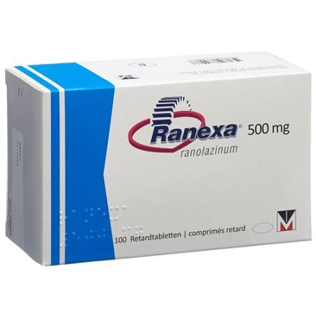 Ranexa Ret Tabl 500 mg 100 pcs - PrimeCare Global