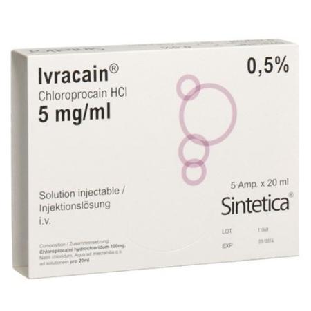 Ivracain Inj Solu 5mg/ml 5amp 20ml - PrimeCare Global