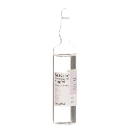 Ivracain Inj Solu 5mg/ml 5amp 20ml - PrimeCare Global