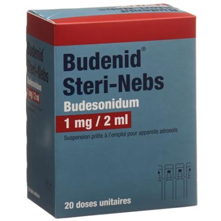 Budenid Steri Nebs Inhal Susp 1mg/2ml 20 monodos 2ml - PrimeCare Global