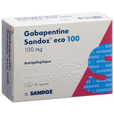 Gabapentin Sandoz eco caps 100 mg 50 pcs - PrimeCare Global