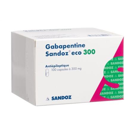 Gabapentin Sandoz eco caps 300 mg 100 pcs - PrimeCare Global