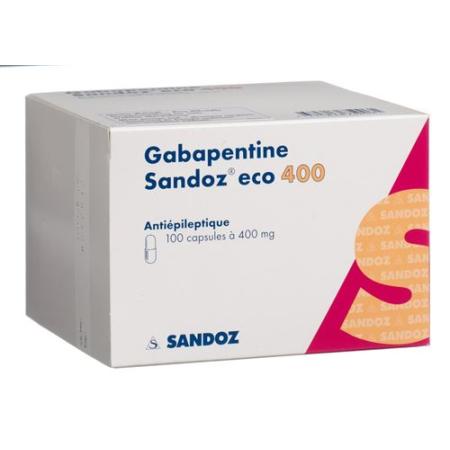 Gabapentin Sandoz eco caps 400 mg 100 pcs - PrimeCare Global