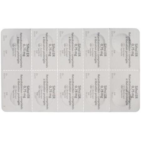 Sifrol ER Ret Tabl 0.75 mg 10 pcs - PrimeCare Global