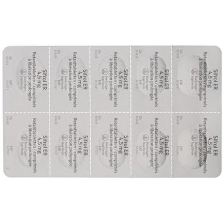 Sifrol ER Ret Tabl 4.5 mg 30 pcs - PrimeCare Global