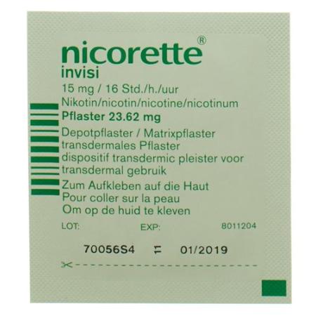 Nicorette Invisi Patch 15 mg/16h 14 pcs - PrimeCare Global