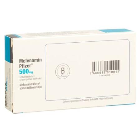 Mefenamin Pfizer film tabl 500 mg 10 pcs - PrimeCare Global