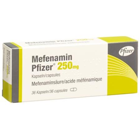 Mefenamin Pfizer Capsules 250 mg 36 pcs - PrimeCare Global