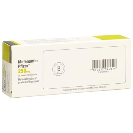 Mefenamin Pfizer Capsules 250 mg 36 pcs - PrimeCare Global