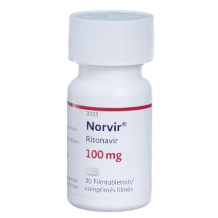 Norvir film tabl 100 mg bottle 30 pcs - PrimeCare Global