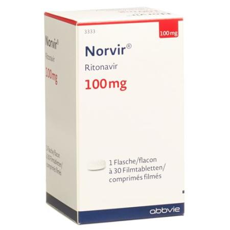 Norvir film tabl 100 mg bottle 30 pcs - PrimeCare Global