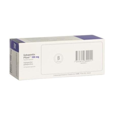 Gabapentin Pfizer Kaps 100 mg 100 pcs - PrimeCare Global
