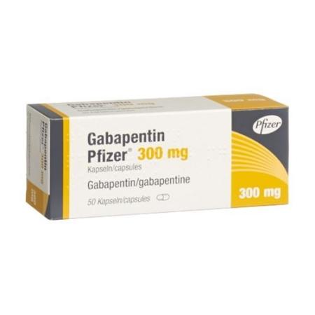 Gabapentin Pfizer Kaps 300 mg 50 pcs - PrimeCare Global