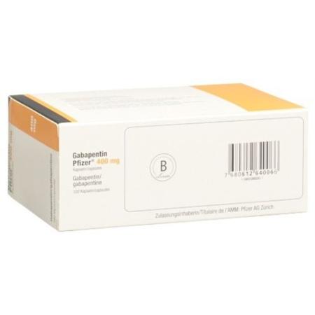 Gabapentin Pfizer Kaps 400 mg 100 pcs - PrimeCare Global