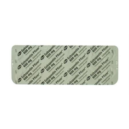Gabapentin Pfizer Filmtablet 600 mg 50 pcs - PrimeCare Global