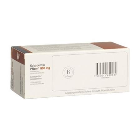 Gabapentin Pfizer Filmtablet 800 mg 50 pcs - PrimeCare Global