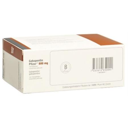 Gabapentin Pfizer Filmtablet 800 mg 100 pcs - PrimeCare Global