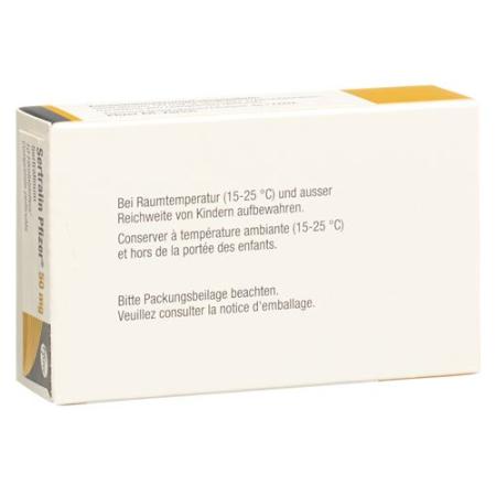 Sertraline Pfizer Filmtablet 50 mg 10 pcs - PrimeCare Global
