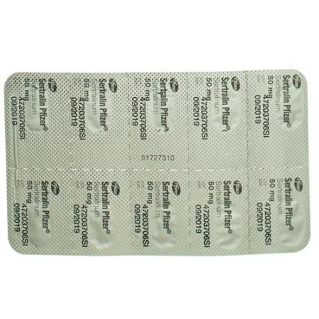 Sertraline Pfizer Filmtablet 50 mg 100 pcs - PrimeCare Global