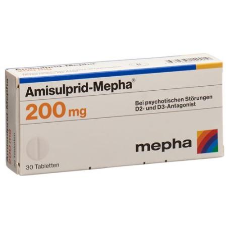 Amisulprid-Mepha Tabl 200 mg 30 pcs - PrimeCare Global
