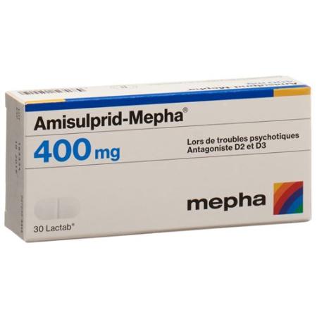 Amisulprid-Mepha Lactab 400 mg 90 pcs - PrimeCare Global